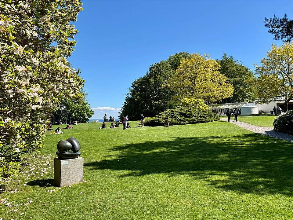 The sculpture park at the Louisiana Museum of Modern Art
